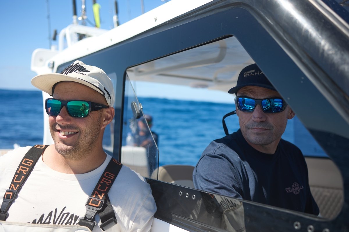 High Seas Bone Logo Cap - Mayday Fishing
